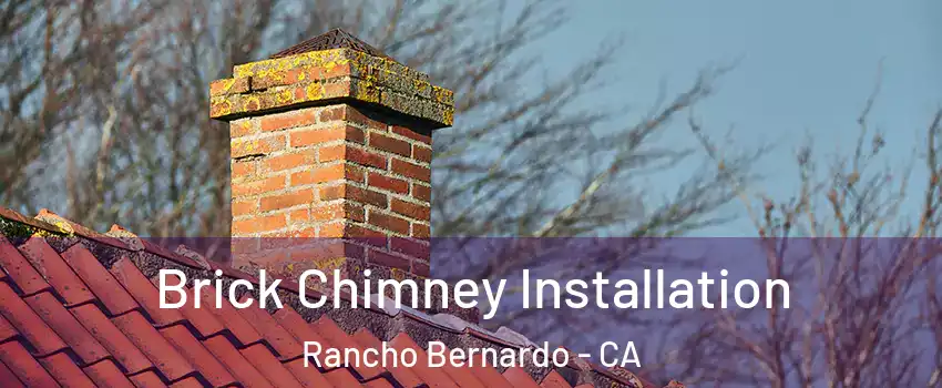 Brick Chimney Installation Rancho Bernardo - CA