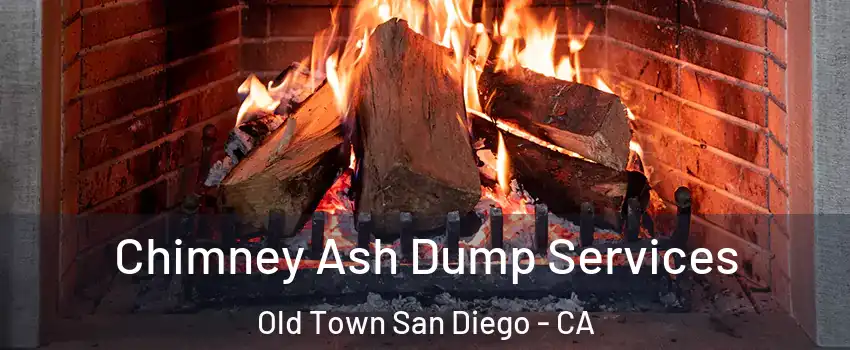 Chimney Ash Dump Services Old Town San Diego - CA