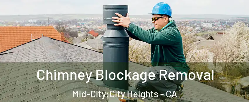 Chimney Blockage Removal Mid-City:City Heights - CA