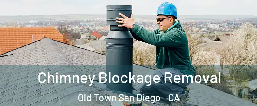 Chimney Blockage Removal Old Town San Diego - CA