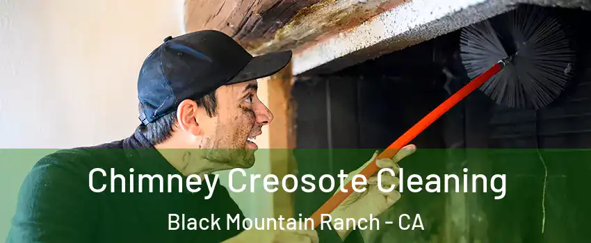 Chimney Creosote Cleaning Black Mountain Ranch - CA