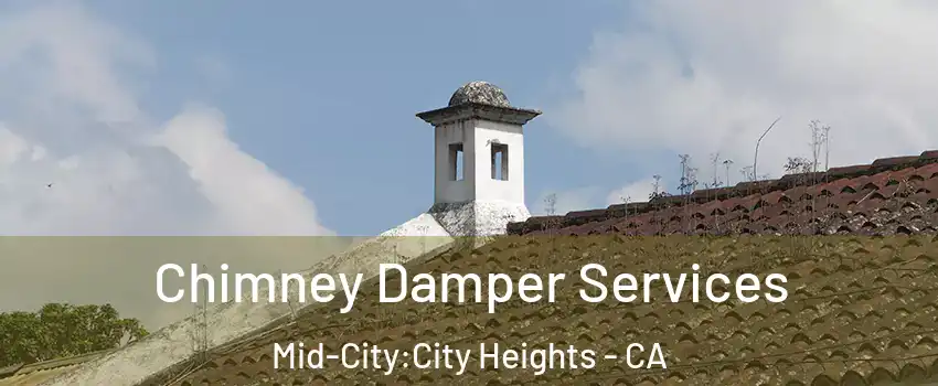 Chimney Damper Services Mid-City:City Heights - CA