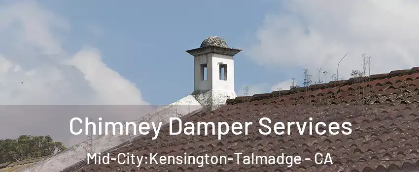 Chimney Damper Services Mid-City:Kensington-Talmadge - CA