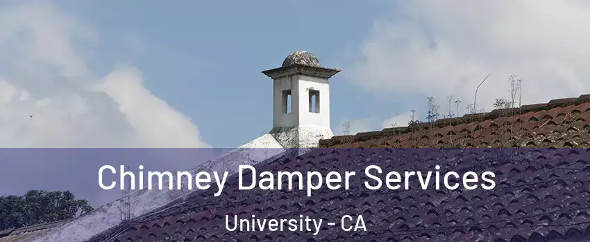 Chimney Damper Services University - CA