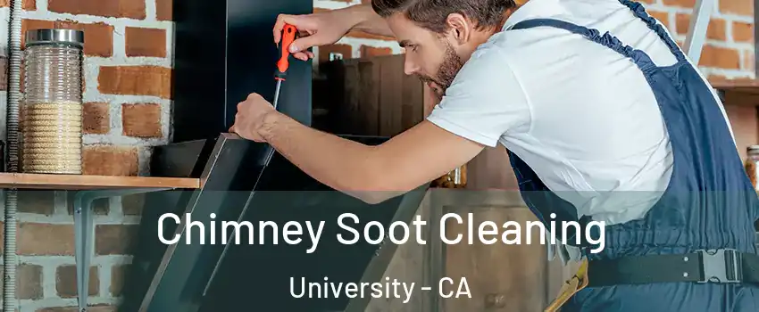 Chimney Soot Cleaning University - CA