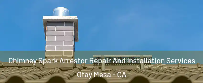 Chimney Spark Arrestor Repair And Installation Services Otay Mesa - CA