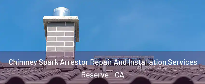 Chimney Spark Arrestor Repair And Installation Services Reserve - CA