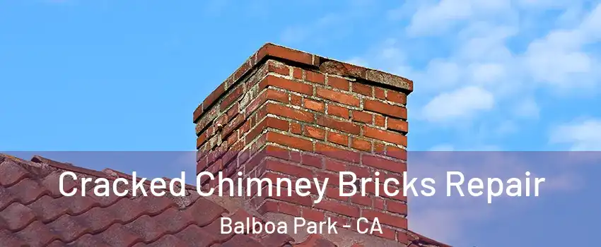 Cracked Chimney Bricks Repair Balboa Park - CA