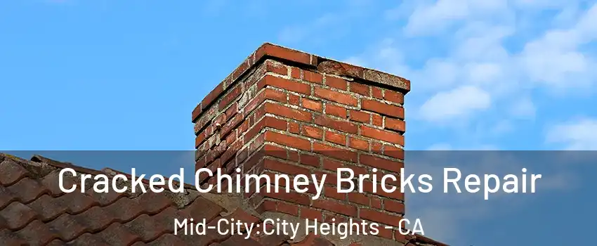 Cracked Chimney Bricks Repair Mid-City:City Heights - CA