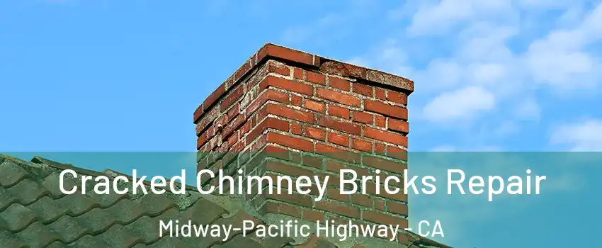 Cracked Chimney Bricks Repair Midway-Pacific Highway - CA