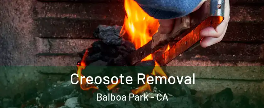 Creosote Removal Balboa Park - CA