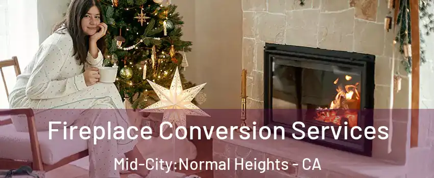 Fireplace Conversion Services Mid-City:Normal Heights - CA