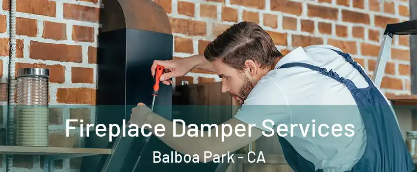 Fireplace Damper Services Balboa Park - CA