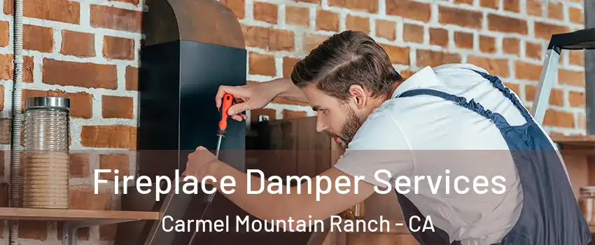 Fireplace Damper Services Carmel Mountain Ranch - CA