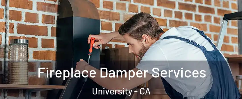 Fireplace Damper Services University - CA