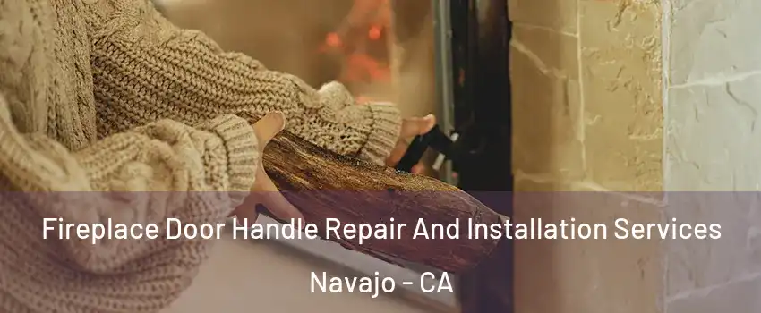 Fireplace Door Handle Repair And Installation Services Navajo - CA