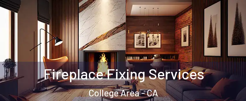 Fireplace Fixing Services College Area - CA