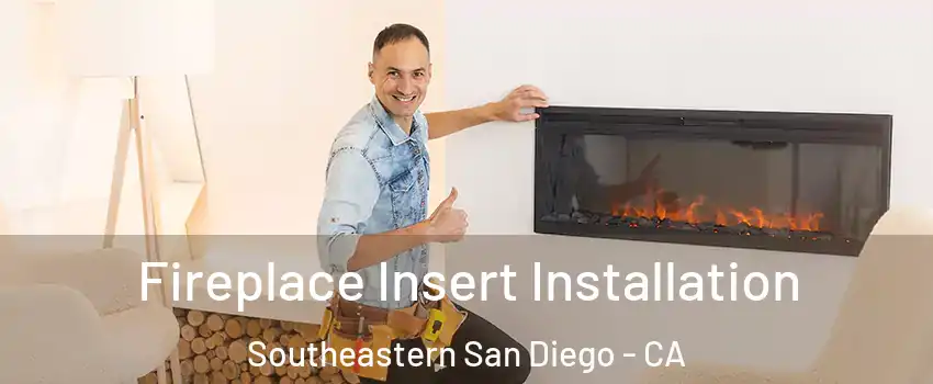 Fireplace Insert Installation Southeastern San Diego - CA