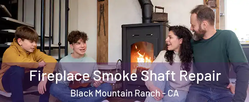 Fireplace Smoke Shaft Repair Black Mountain Ranch - CA