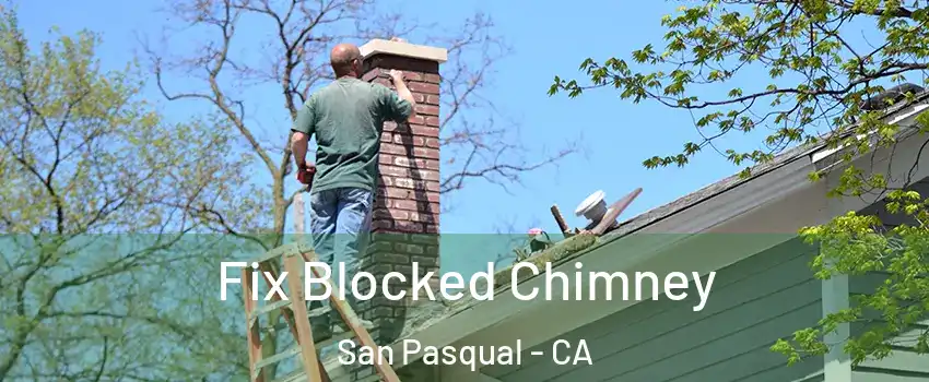 Fix Blocked Chimney San Pasqual - CA