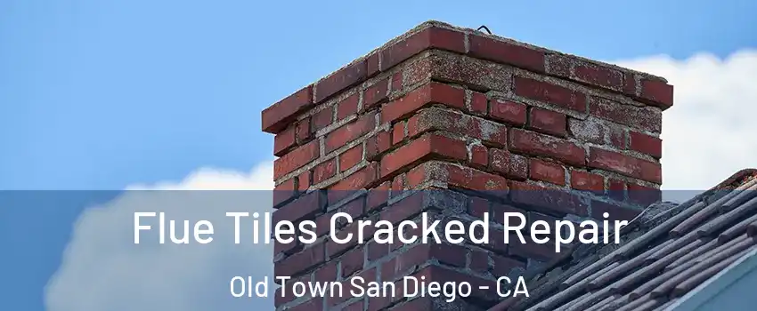 Flue Tiles Cracked Repair Old Town San Diego - CA