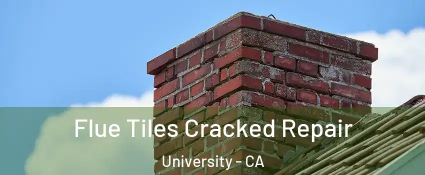 Flue Tiles Cracked Repair University - CA