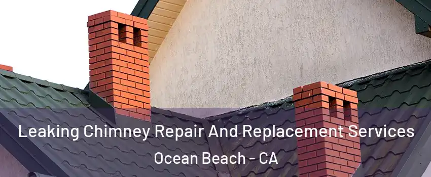 Leaking Chimney Repair And Replacement Services Ocean Beach - CA